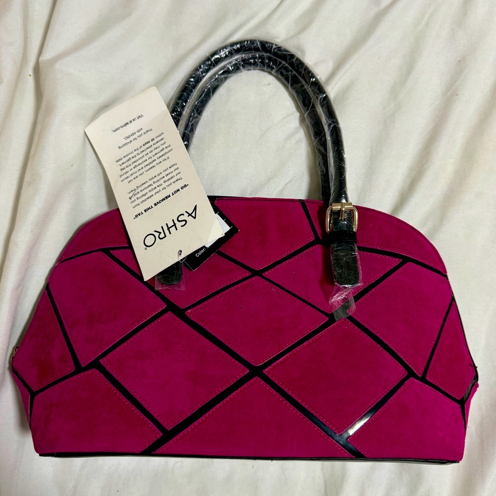 Hot Pink Ashro Y2K purse
